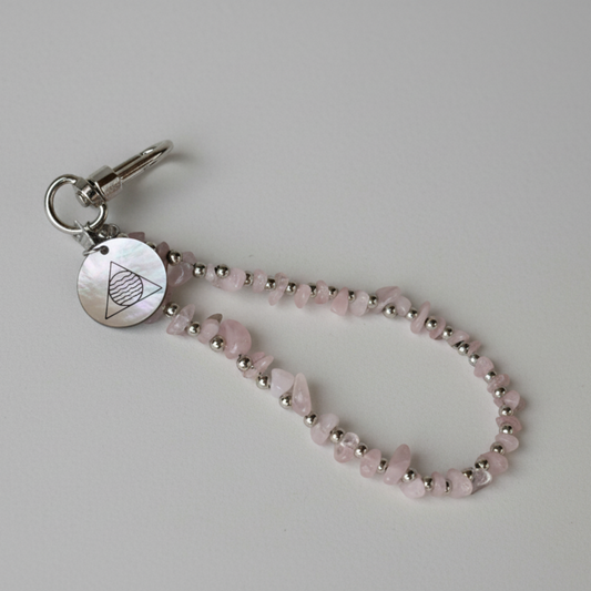 The Anahata Wrist Chain - Pink