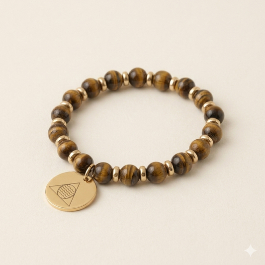 Mulhadara - root chakra tiger eye chain